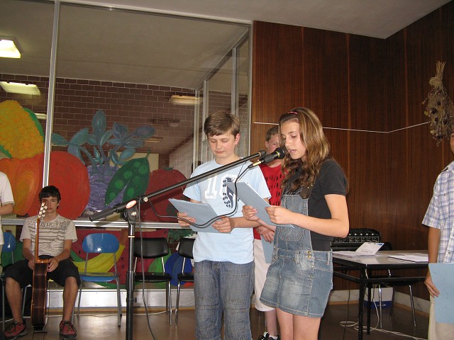 Slavností zakončení školní docházky - 26.6. 2008