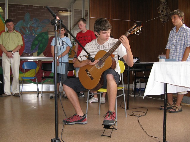 Slavností zakončení školní docházky - 26.6. 2008