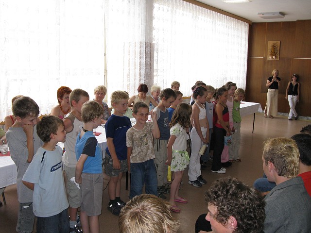 Slavností zakončení školní docházky - 26.6. 2008