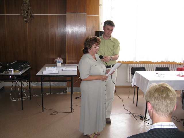 Slavností zakončení školní docházky - 26.6. 2008