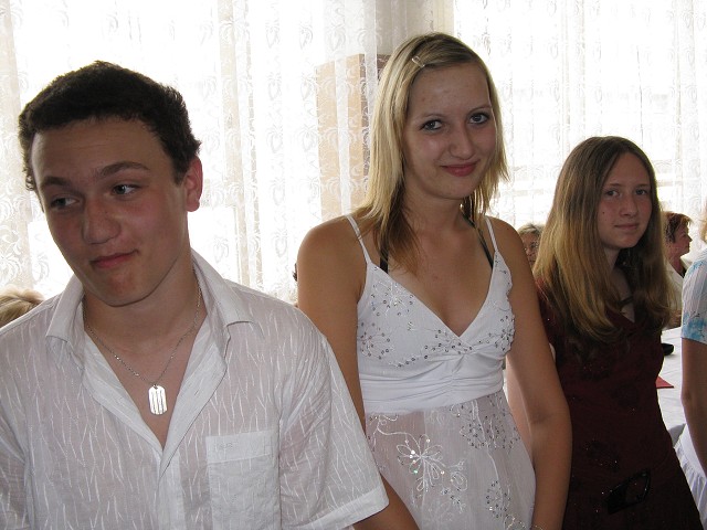 Slavností zakončení školní docházky - 26.6. 2008