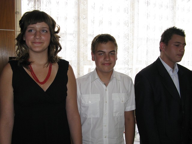 Slavností zakončení školní docházky - 26.6. 2008