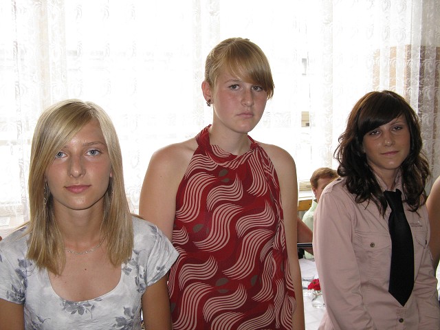 Slavností zakončení školní docházky - 26.6. 2008