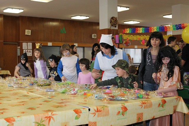 karneval školní družiny.