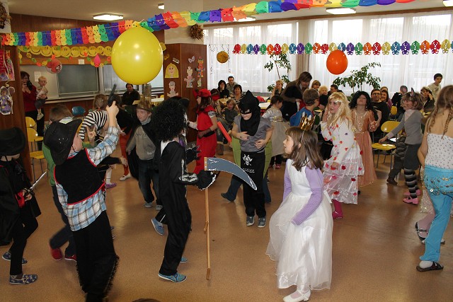 karneval školní družiny.
