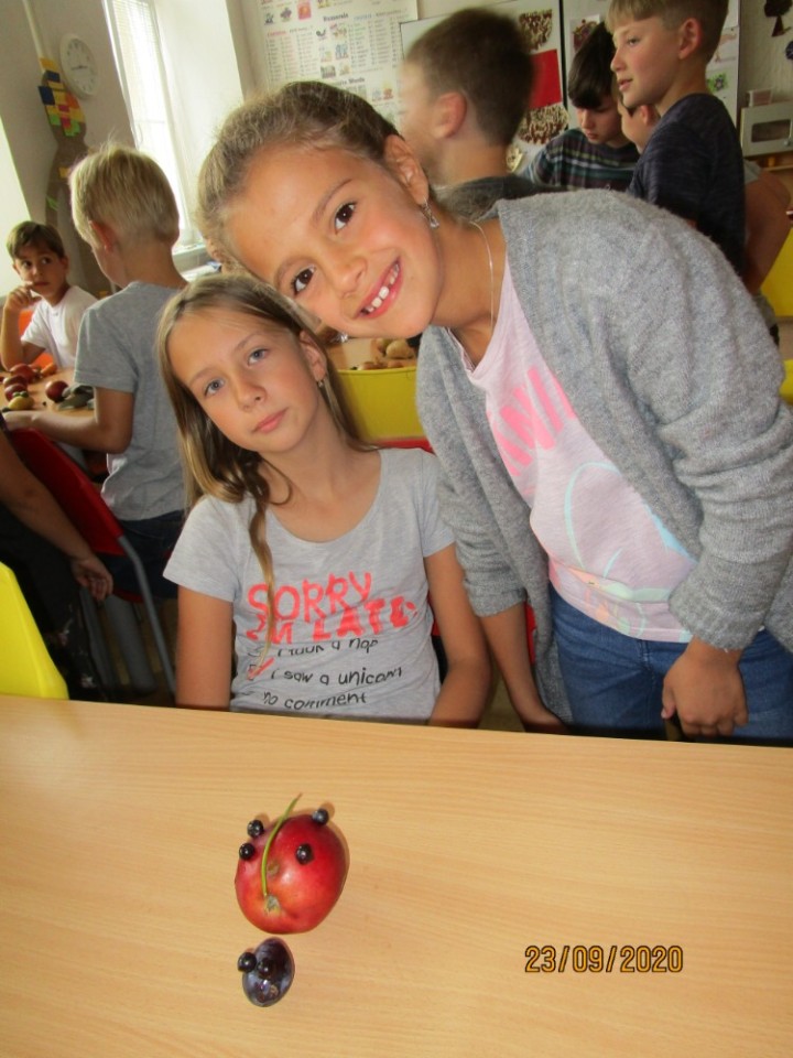 Ovoce a zelenina.